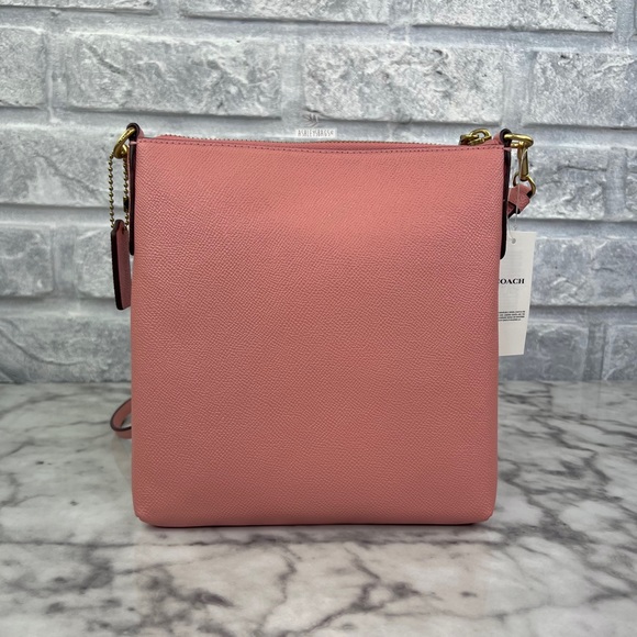 Coach Kitt Messenger Crossbody In Candy Pink - Picture 4 of 11